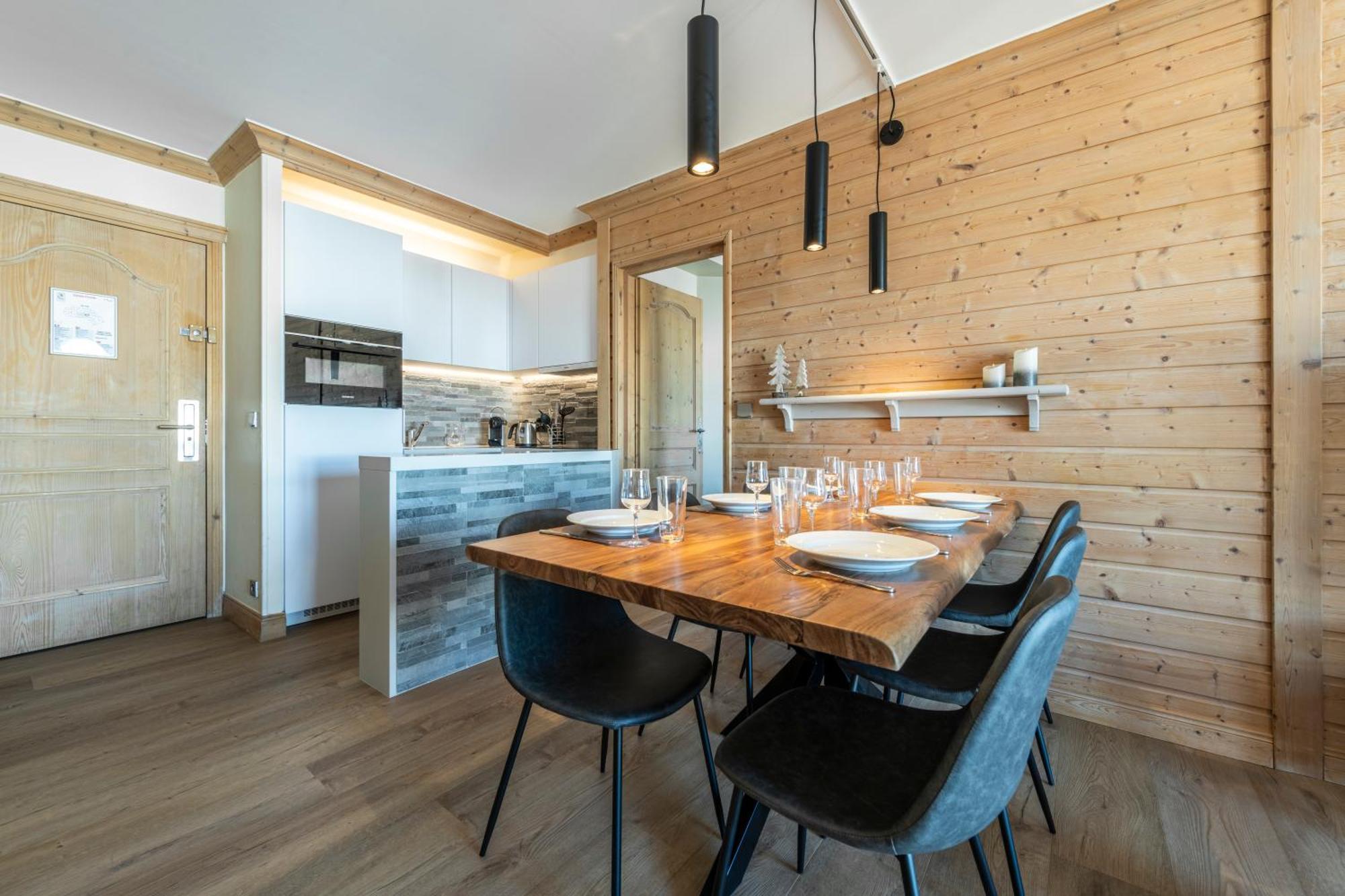 Appt Renove, 6 Personnes Arc 1950 Vue Exceptionnelle Montblanc, Sauna, Hammam, Piscine Int Et Ext Les Arcs  Exterior photo